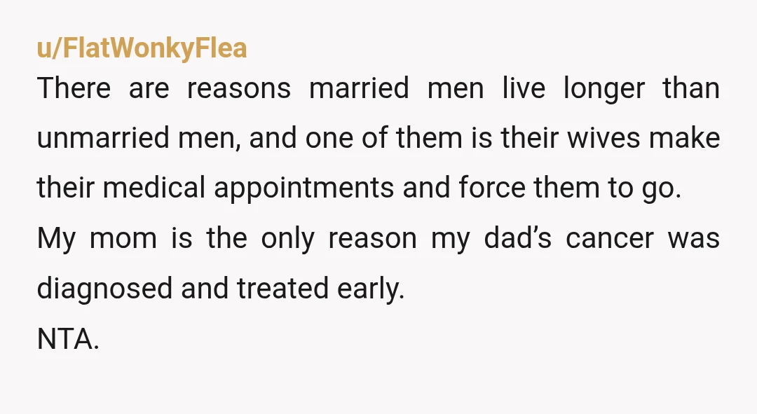 u/SomeoneYouDontKnow70
NTA. Also, if he's not going to take care of the problem, he should quit b**** about it.