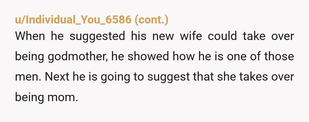 u/No-Sport-7184 What made her think the family wouldn't hold a grudge against the woman who hurt you and your children? You had Christmases and birthdays and stood vigil during crises...