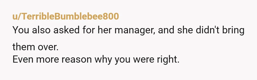 because it was an honest misunderstanding Nope, it was not a misunderstanding. She was rude. Slammed the card down. The declines happen often in the industry and people have to...