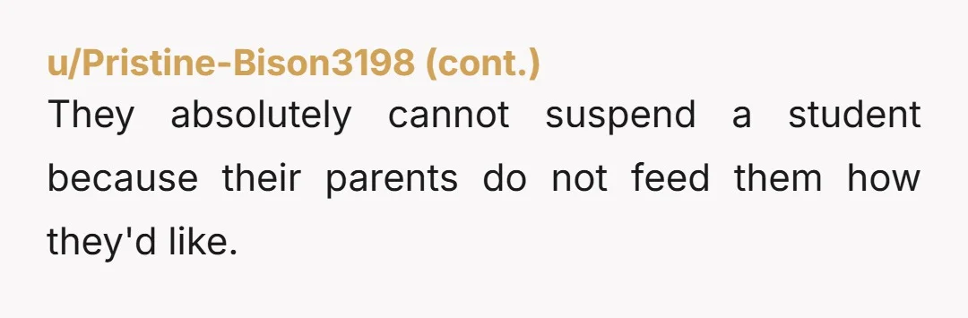 u/Big-Window-8851 Soft YTA - Don’t use your child as a weapon vs other adults. However, 100% NTA in regard to fighting this insane policy. The fact that this teacher is...