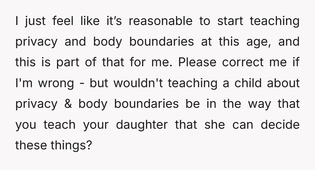 ) Maybe it helps if you just think through this calmly once more, perhaps talk about it with someone who has a background in education if you care to hear...