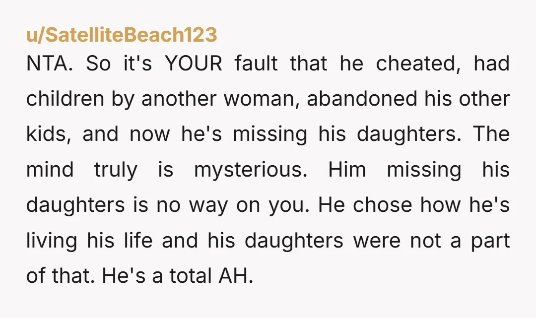 u/Aggravating-Pain9249 First, make sure the day care and the schools know your EX is not to be near your daughters. He is no longer a part of their lives. He...