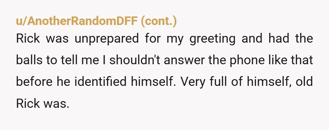 u/Alternative-Quit-161
Im just tickled that you are standing up for your wife to your boss. Well done.