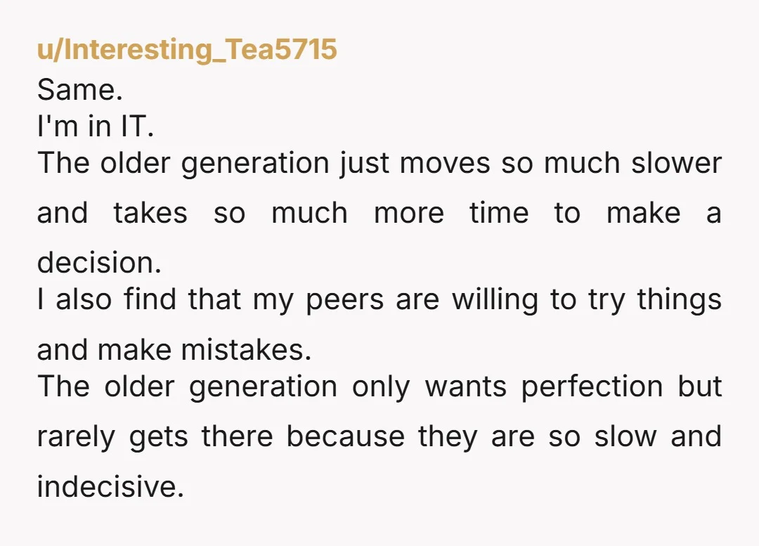 u/pementomento My wife has this issue now and I had a year or so ago - there’s an older person on the team that just cannot grasp basic concepts of...