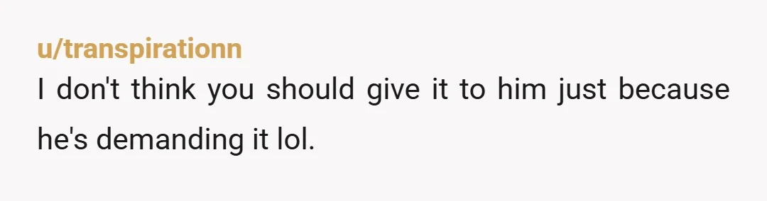 u/nicholaiia Start a savings account. Every bit of money that your ex actually pays should go in there. It's awesome that ex's parents are helping out now, but they may...