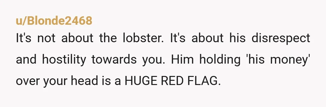 u/thehobbler Well, do what's best for your child. Your husband is not what's best for you. He is abusive and using your joint financial situation against you. That's not love,...