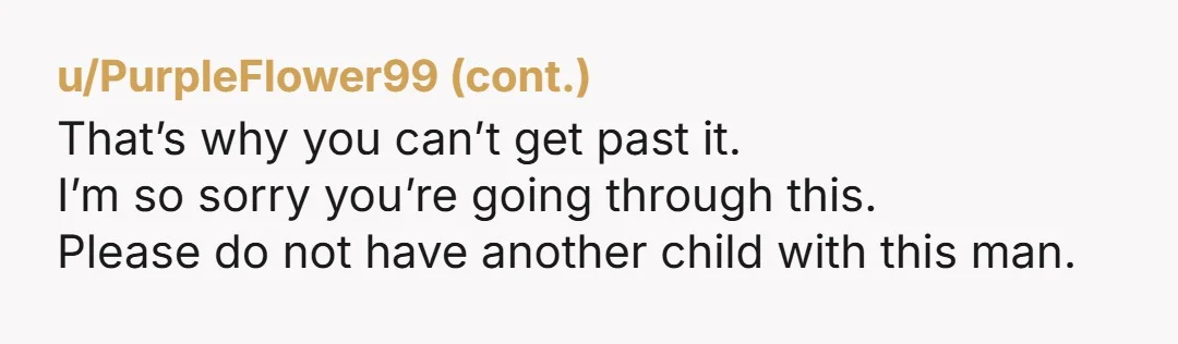 u/TentacleWolverine
This is a horrible thing to read.
Just genuinely horrible.
You are NTA except to yourself for staying in this… thing you call a relationship.