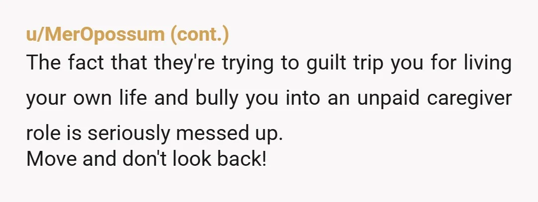 u/xXMimixX2 NTA. You already lost your parents. As it seems they stopped caring for you, when you brother came along. Obviously, it's not your brother's fault. But because they priotized...
