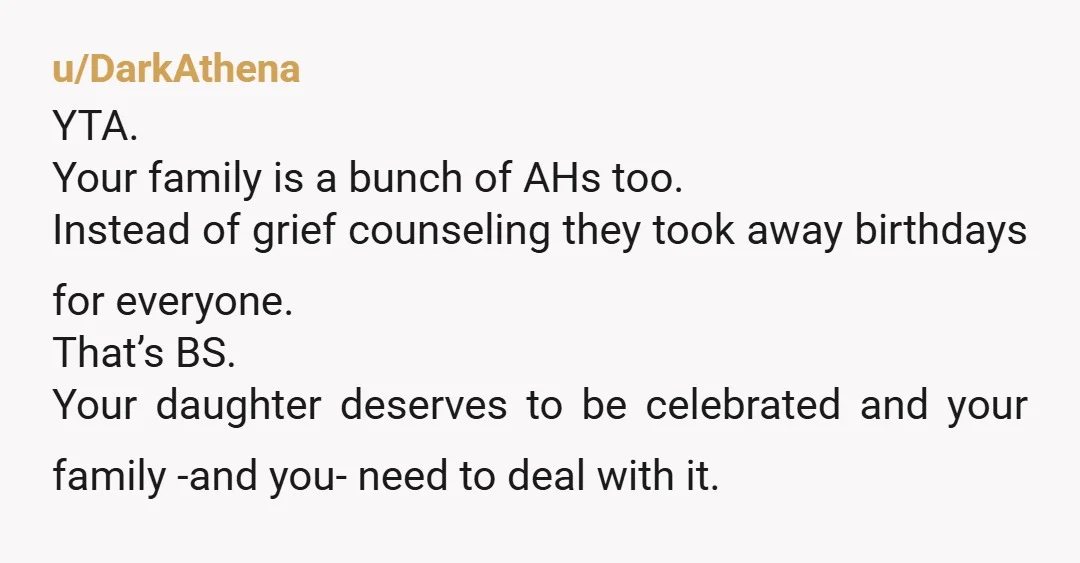 u/Stlhockeygrl Yta - and yes, you should apologize. This "tradition" is ridiculous. What's going to happen when she's 5? Why after all that time would it suddenly be okay to...