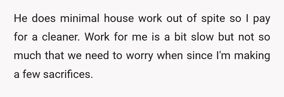 Because this reads like you didn't agree to it, and he keeps escalating things onto you - while telling anyone who (doesn't) want to hear it that you are just...