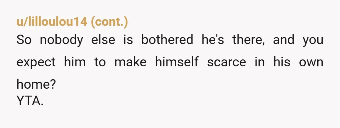 u/Euphoric-Smile-7514 you're not wrong for wanting your space, but pulling the chauffeur card might’ve been a bit much. maybe a direct convo with mandy about boundaries would help instead of...