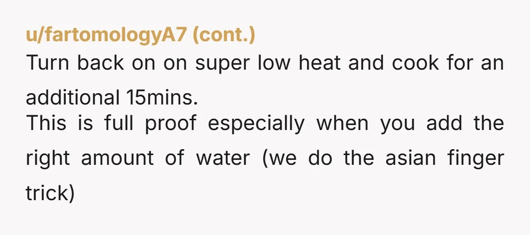 u/sexycadaver WTF. this blows my freaking mind but not in a good way. like. there are so many types of rice that are so simple to make, requiring just a...