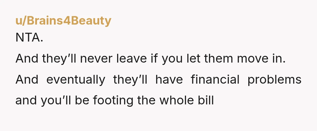 u/Honest_Swim7195 Um. You need a 3 bedroom. The kid may not need a room now, but will soon enough. And, yes, 2 adults is at least 2/4 of the expenses,...