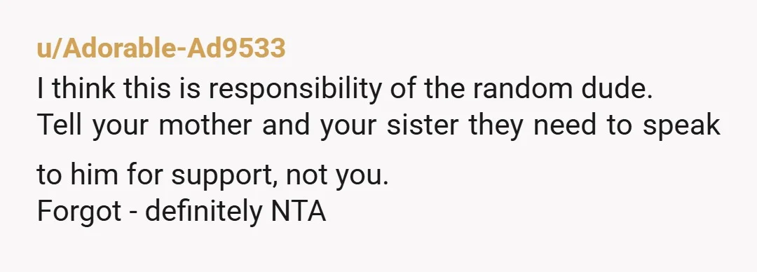 u/Hiply
NTA - she'll chain you down for another 18 years if you let her.  Get gone and stay gone.