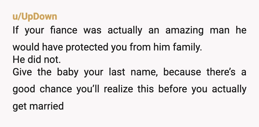 u/tsplantdaddy
This would drive me mad.
But where is your fiance in all of this? He should be running interference.