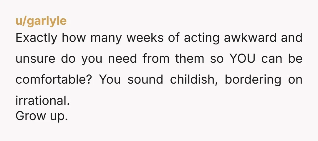 u/lifeisajourney1908 Sorry OP but it seems like you're threatened. Also being new coming into a fully formed team is never easy.