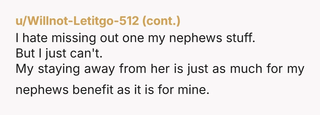 u/Willnot-Letitgo-512 I willing to accept that she has taken on my hatred for my husband as well since his death. But if I can't give it to him that's the...