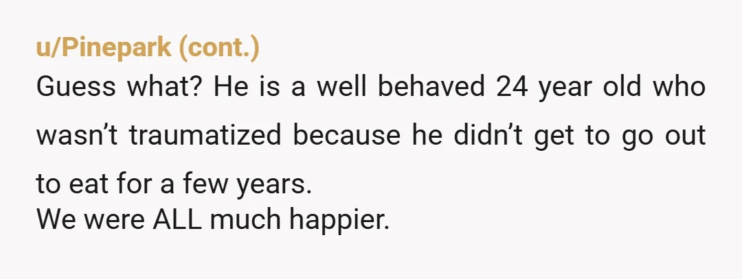u/Egoy
You know who else would hate someone behaving like that in a public space they expected to be quieter? Someone with autism.
