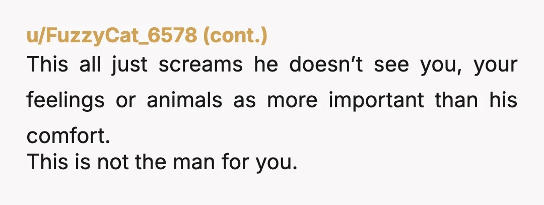u/TeenySod NTA, please don't give the dog back to your hopefully-ex-boyfriend as he doesn't seem to appreciate that puppies should not be presents. Most reputable breeders have a 'take back'...