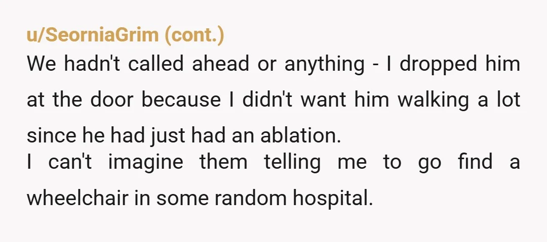 u/SpellNo3829 NTA. I’m just confused what she was even scolding you about? She was the one who sent you away from your mother, I’m sure you would have stayed with...