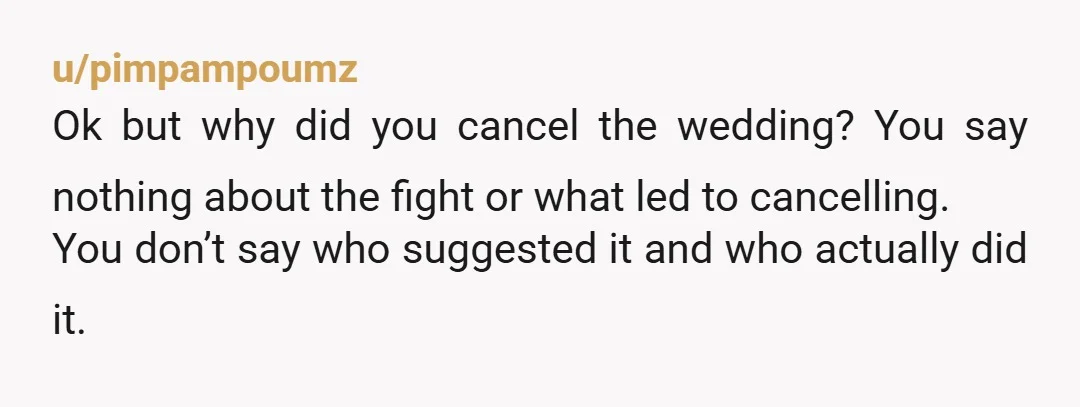 u/Elismom1313 Your description sounds practically clinical. Nowhere here is the pain of potentially losing the love of your life. Or anything remotely close to it. It’s just..an explanation of a...