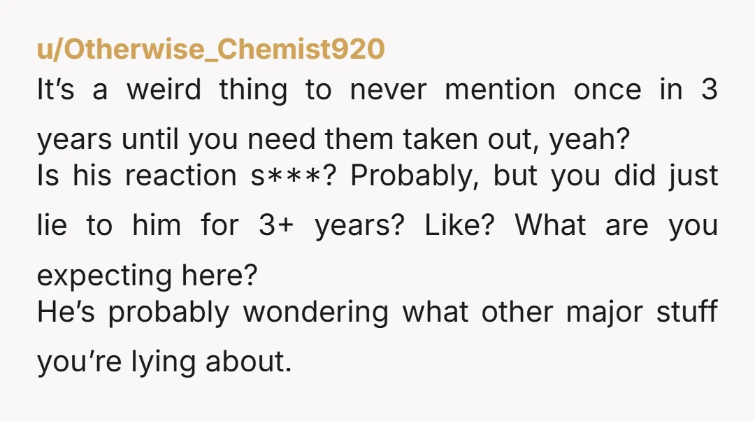 u/hopingtothrive By the time I get engaged I would hope that I knew the medical history of my soon-to-be-spouse. It just seems normal that you'd want each other to know...