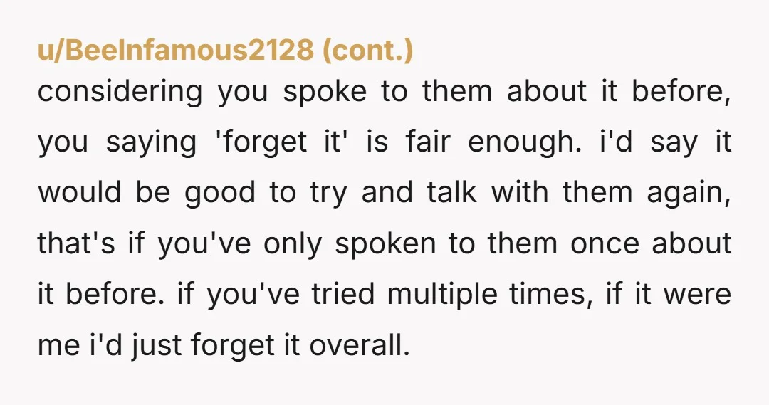 u/Ok-Syllabub-1292 Hi op,  i hate to point this out, but it sounds like in wanting to protect your sister from potential bullies, your parents have become your bullies --pushing/forcing you...