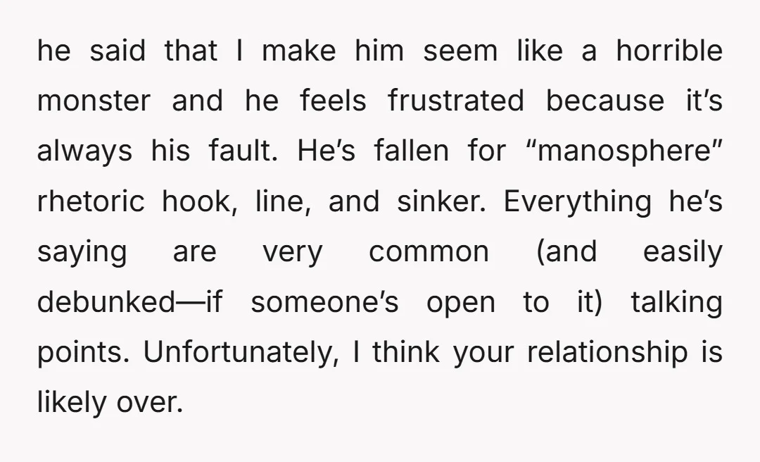 u/Newjudger You already know the truth about how he is, and IMO he'll show way more red flags after marriage certificate is signed and you have his kids .. his...