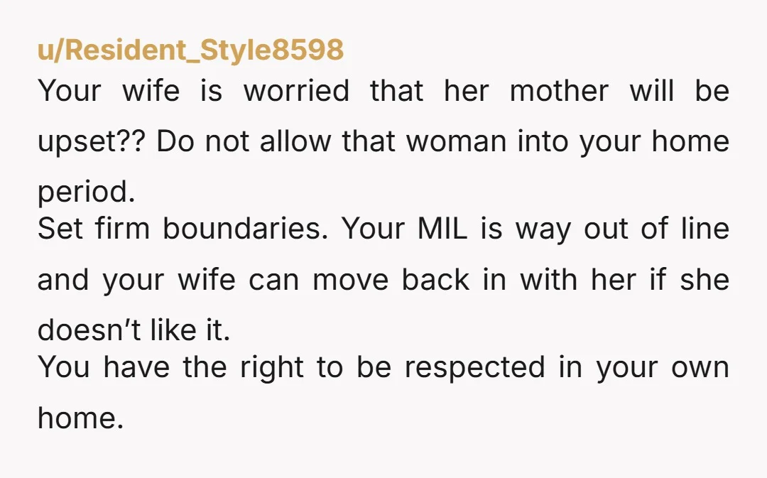 u/TALKTOME0701 Why don't you ignore the texts? You are not obligated to answer the door or answer her text. Your wife should not have married if she couldn't put her...