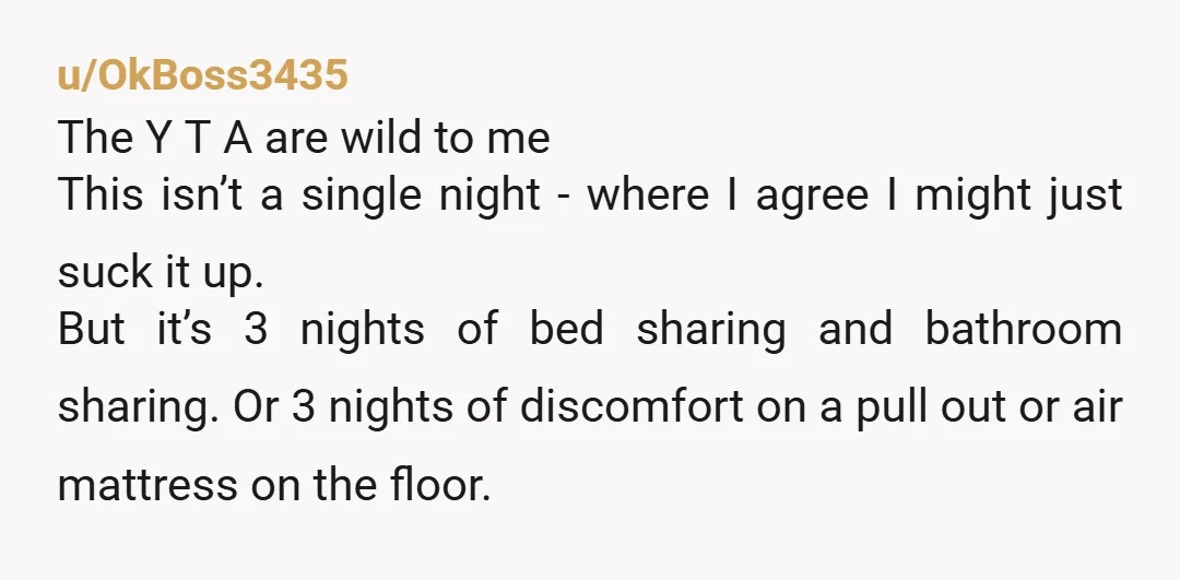 u/MaineSky NTA. This bachelorette bullshit has gotten so out of hand. Getting married isn't a free pass to make demands of other people's time and money. All these parties and...