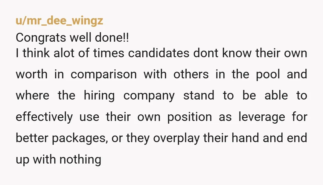 u/Firm_Accountant2219 This is the way. This is why many people is some professions get bigger raises by changing jobs than they ever would by staying put. While job hunting is...