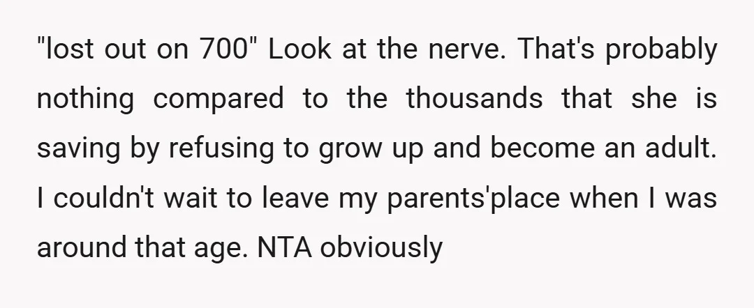 u/Cooks520 Ok coming from a kid whose parent did this when I was 18 same exact scenario NTA but a heads up could've helped prevent this. I was angry at...
