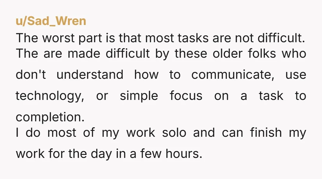 u/spaceman60 Is burnout a factor? That tends to get worse with age, but I understand it at the moment. Why bother pushing when there's no reward, or even just more...