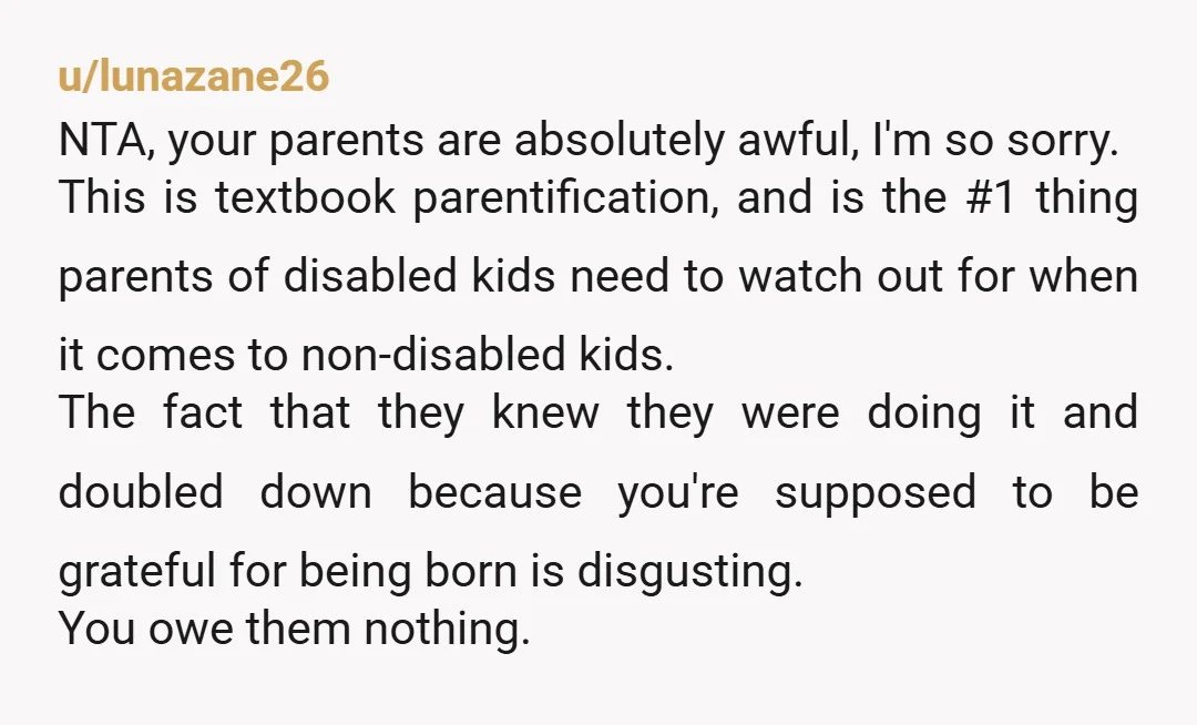 u/StockAdhesiveness351 If you want to go NC with them, just do that. Seems like you are self sufficient enough to not need them. If anything write them a letter letting...