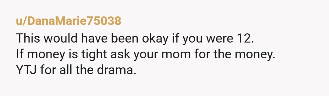 u/Explanation_Lopsided ESH - everyone sucks here. You suck for being cheap and throwing it on the bed, your sister sucks for not listening to you when you said you didn't...