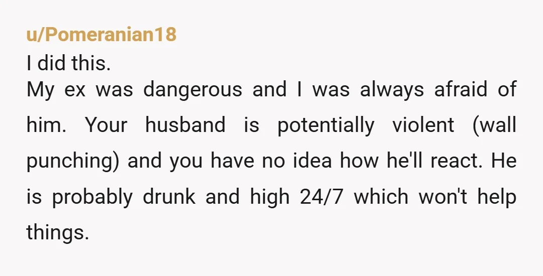 u/DicksOut4Paul Nearly every time OP mentions her husband's bad behavior, she follows it up with an excuse he likely told her. Oh, he punched a wall because of childhood trauma?...