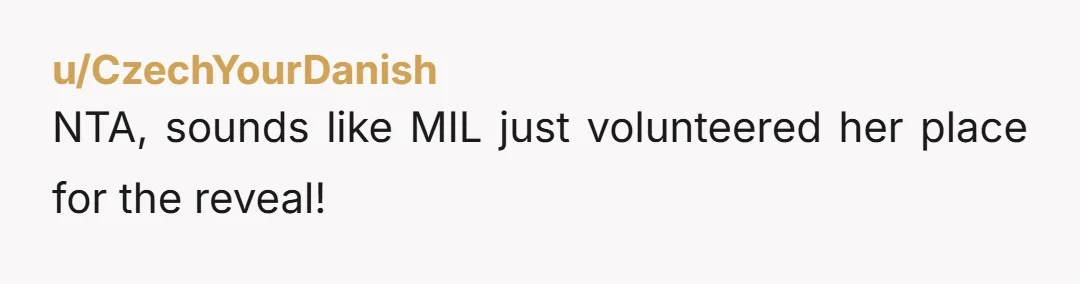 u/luckygingercat Not your party, not your problem. Tell them to rent the local VFW.