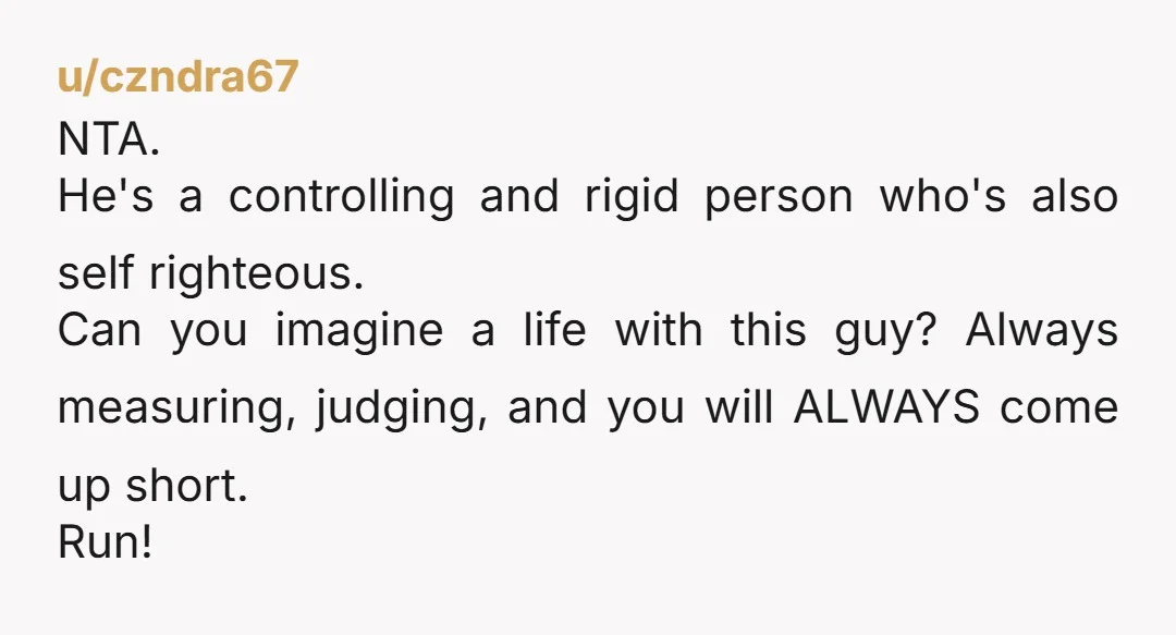 u/Careful_crafted It seems he treats her as breeding stock instead of a human that he loves. How will he react when you gain weight during this breeding season?