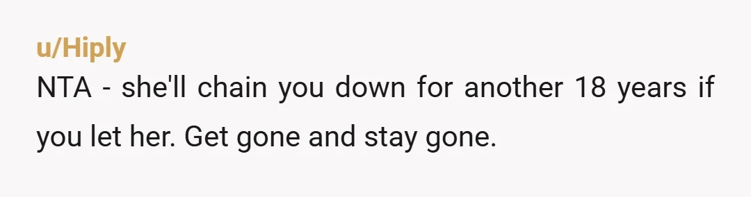 u/MountainWeddingTog NTA- Does she not realize birth control exists? It’s not your responsibility to manage your own parent’s life or their other children. You’re a saint for doing as much...