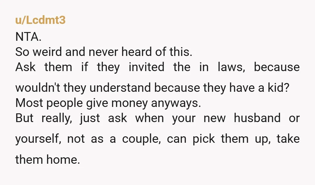 u/InnerWolf8337
They’re your gifts.  You guys decide where and when to open them, not your parents.