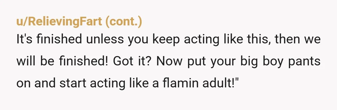 u/ASOT-1 He feels trapped? Set him free. It doesn't sound like he brings much usefulness to the relationship.