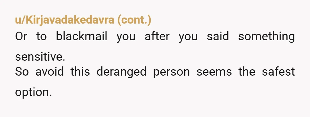 u/Individual-Foxlike NTA. Depending on where you live, what she did might have been straightup illegal.