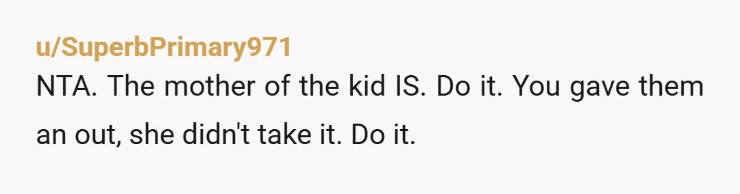 I read all the comments about why I didn't report first, and it's because I guess I waited so long as I still want to think people will do the...