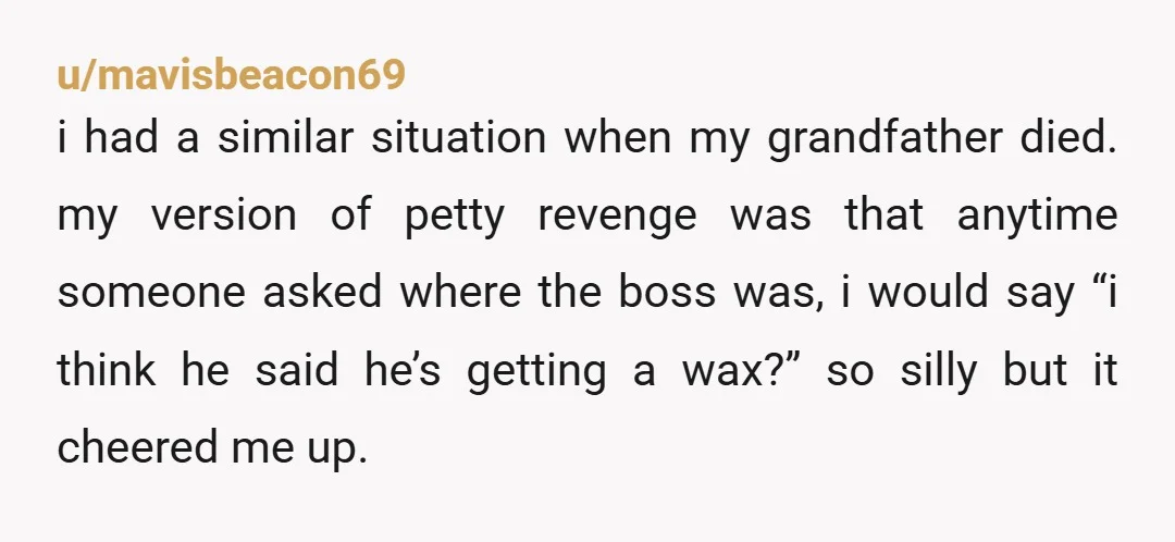 u/SassySugarBush I do this too when I’m pissed with someone at work. No exclamation points…period. They also don’t get a single smile emoji in their email either. But OP can...