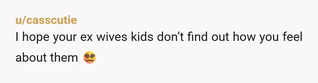 u/HelpfulName So you "forgave" your ex, and went off to cheat yourself? Does your new wife know she was the other woman or did you tell her the old "we're...