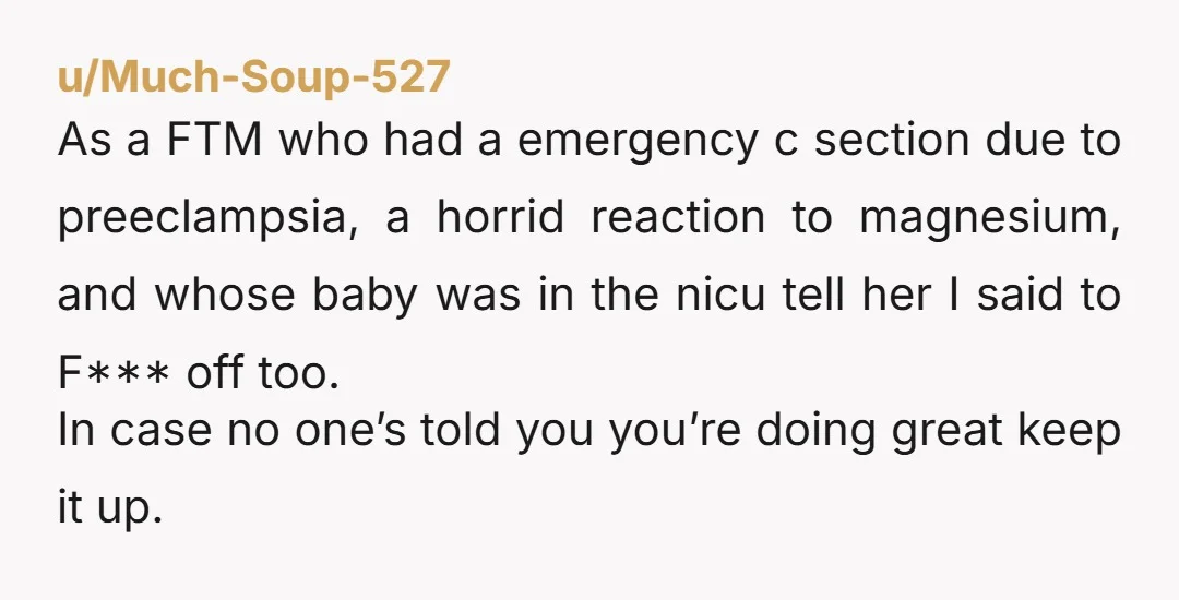 u/Pristine_Message_181 NTA I can't give you any advice because of the cultural differences, but around here, the behavior your mother in law has displayed would nearly always be met with...