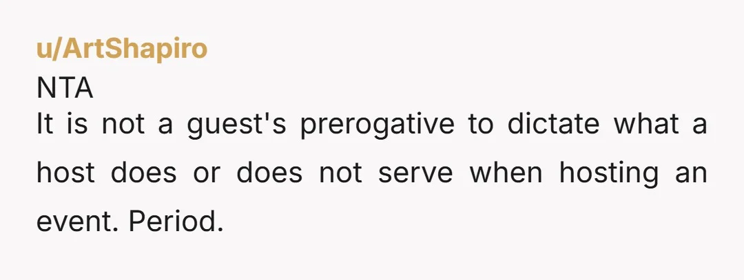 u/anglflw
NTA
But Jenny's kids aren't going to die seeing adults enjoy tequila.