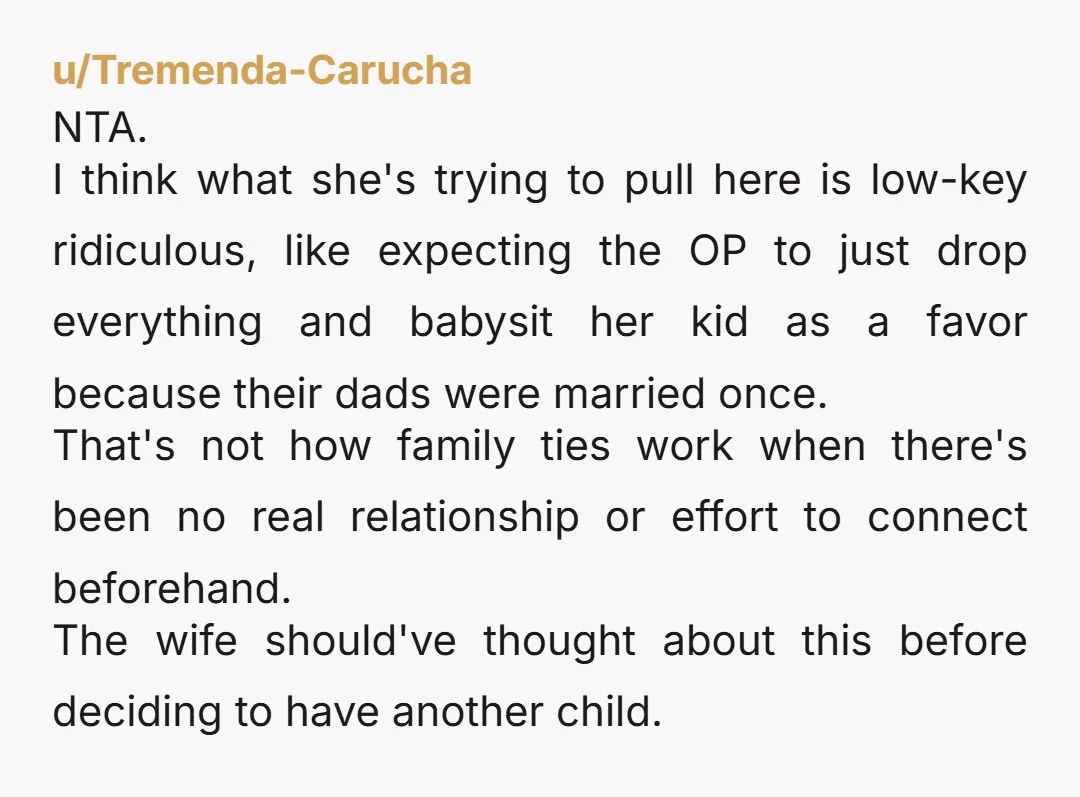 u/Alarming-Finance-191
I had to go back and read, where is her husband? Why can’t he watch the child?