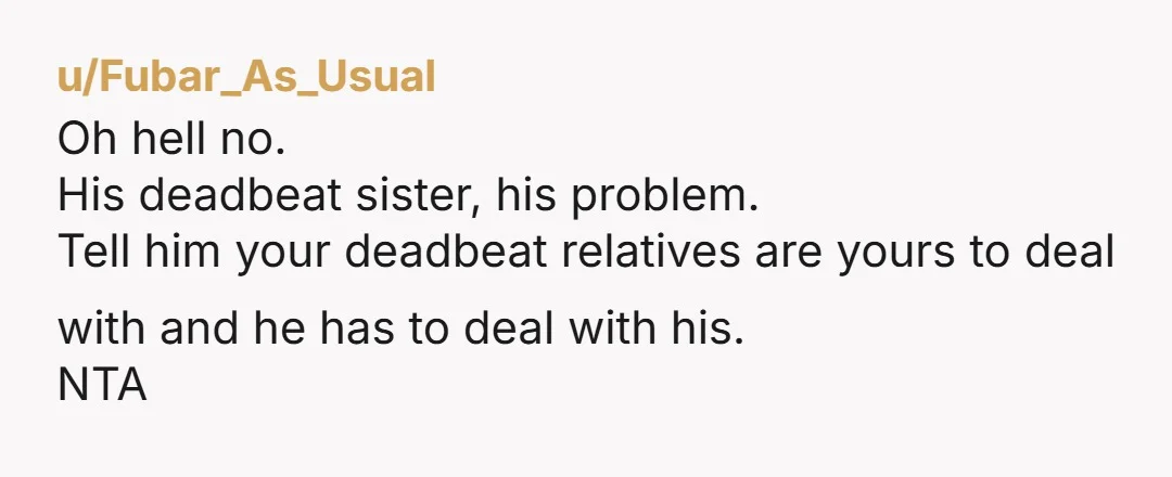 u/justducky4now If your partner feels so strongly about this he should be giving her money out of his funds (nothing that would affect household accounts).