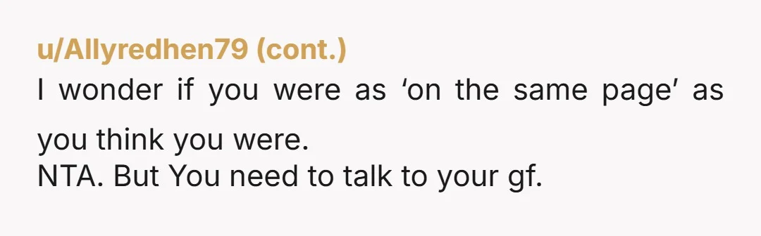 u/Beautiful_Arm8364 NTA. And if your gf is this beholden to the desires of her mother, you need to really consider what a long-term future with her is going to be...